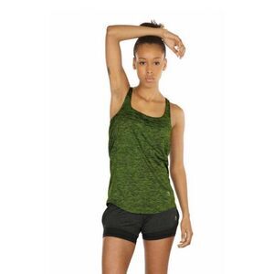 Icyzone green athletic built in bra Tank top